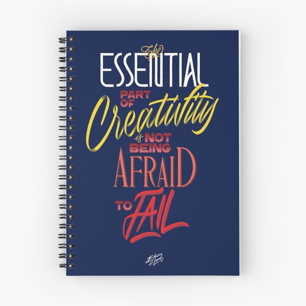 Item preview, The essential aspect of creativity is not being afraid to fail – Edwin Land designed and sold by Edna-MakesIt.