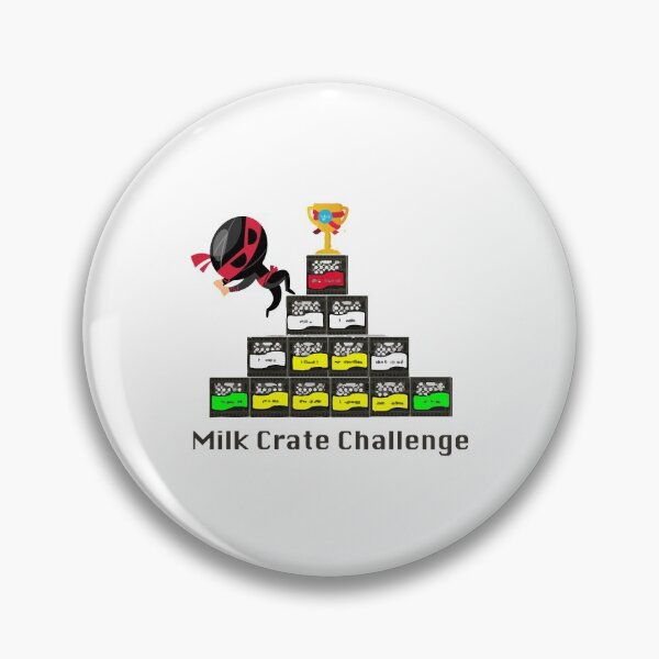 Item preview, Crate challenge, milk crate challenge, milk crate meme, designed and sold by damithez.