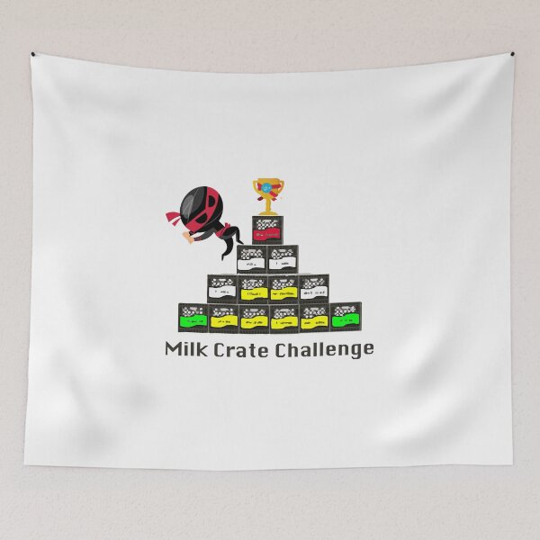 Item preview, Crate challenge, milk crate challenge, milk crate meme, designed and sold by damithez.