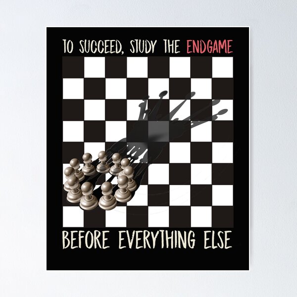 Chess Quote About Winning The Game poster 20x30 Strategy Inspiration