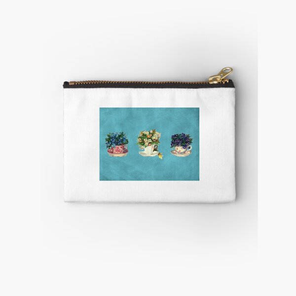 Artikelvorschau, Vintage Blumen in Tassen entworfen und verkauft von RumourHasIt.