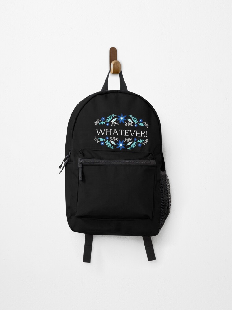 Thumbnail 1 of 3, Backpack, Whatever - Funny Quote designed and sold by RudeBeeDesigns.
