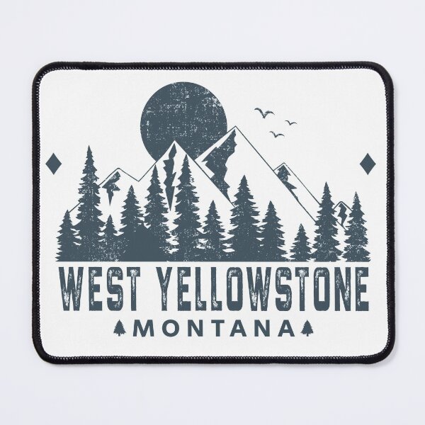 Item preview, West Yellowstone Montana Mountain View designed and sold by Home-Spirit.