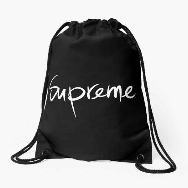 Supreme  Drawstring Bag for Sale by KBonline1