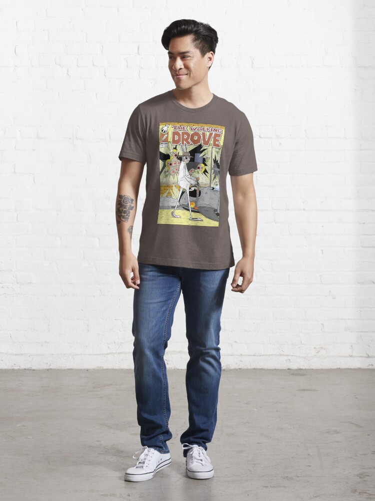 Alternate view of The Walking Drove Essential T-Shirt