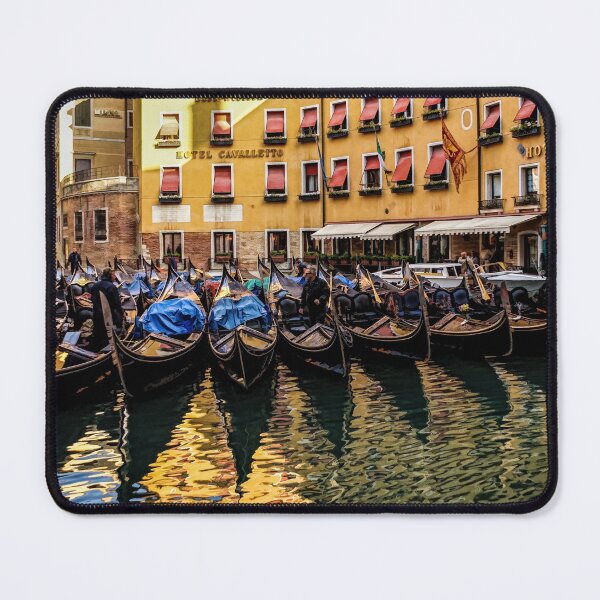 Item preview, Bright Morning Gondolas - Bacino Orseolo, Venice, Italy designed and sold by Georgia Mizuleva.