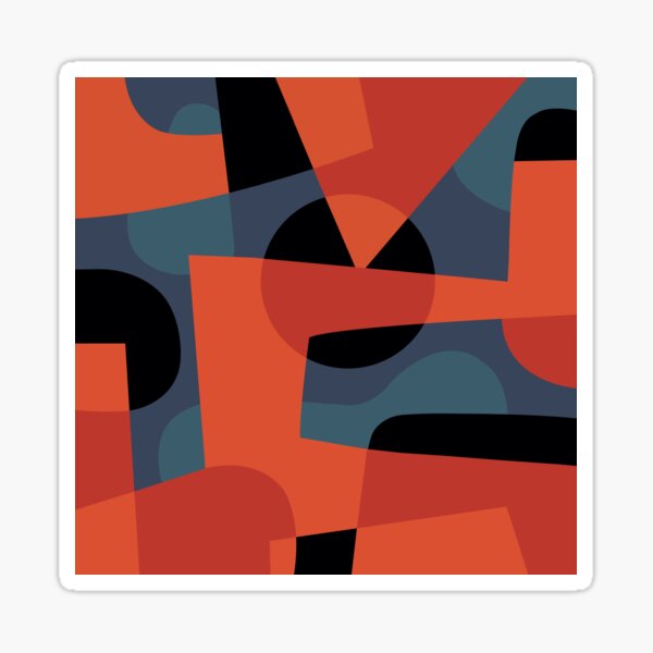 Abstract XXXIX Sticker