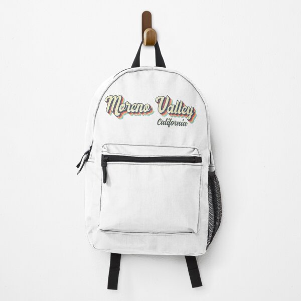 Item preview, Moreno Valley City California Retro Vintage 70s rainbow designed and sold by Teelogic.