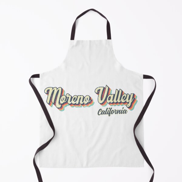 Item preview, Moreno Valley City California Retro Vintage 70s rainbow designed and sold by Teelogic.