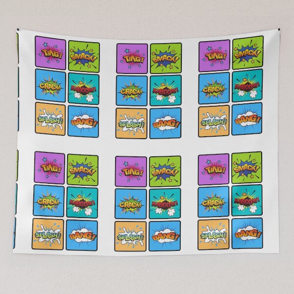 Item preview, Ting - Smack - Crack - Kaboom - Sflash - Bang designed and sold by VerasYebes.