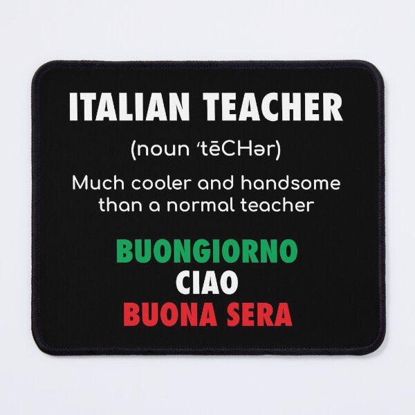 Item preview, Italian Teacher designed and sold by Blok45.