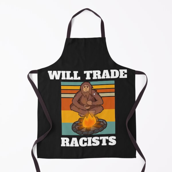 Item preview, Will trade racists for refugees (Big Foot Camper) designed and sold by UnboundFull.