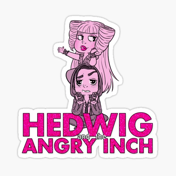 "HATAI Hedwig & Yitzhak" Sticker by Sunshunes Redbubble