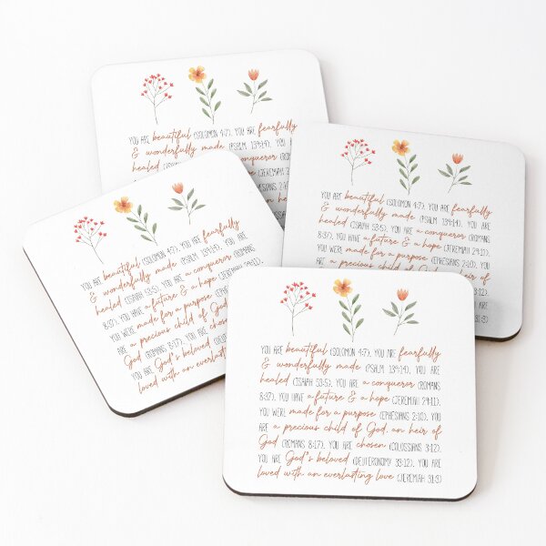 Item preview, 10 bible verses on identity - Baptism Gift Girl, Baby Girl Gift, Nursery Wall Art, Godchild Baptism Sign Dedication Gift, Nursery Decor, Christian designed and sold by projectmadenew.