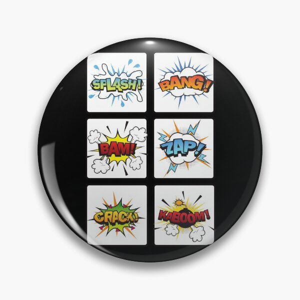 Item preview, Bam - Zap - Crack - Kaboom - Sflash - Bang designed and sold by VerasYebes.