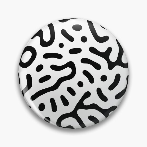 Item preview, SWEET ORGANIC BLACK AND WHITE PATTERN SEAMLESS BY SUBGIRL designed and sold by SUBGIRL.