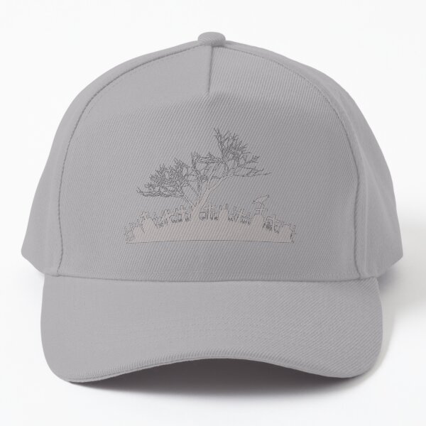 Spooky Cemetery Halloween Baseball Cap