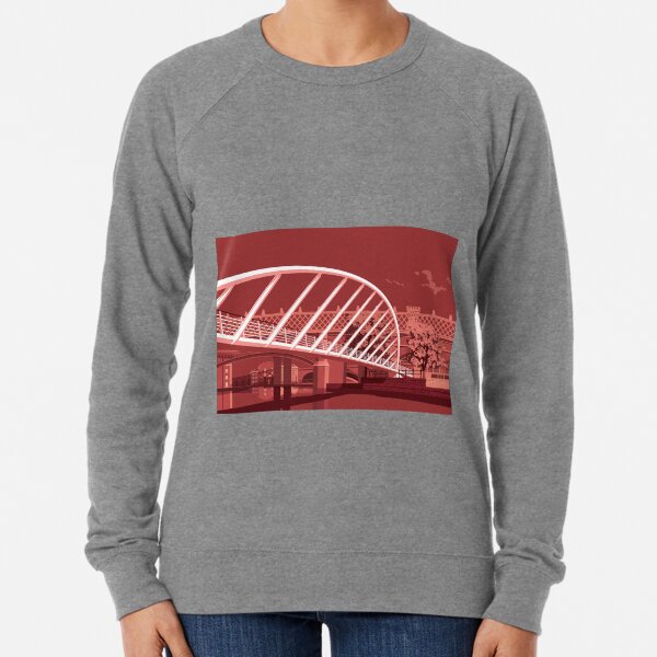 Merchants Bridge, Castlefield, Manchester Lightweight Sweatshirt