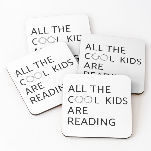 Item preview, Book lover, reader gift, All the cool kids are reading  designed and sold by Benchamart.