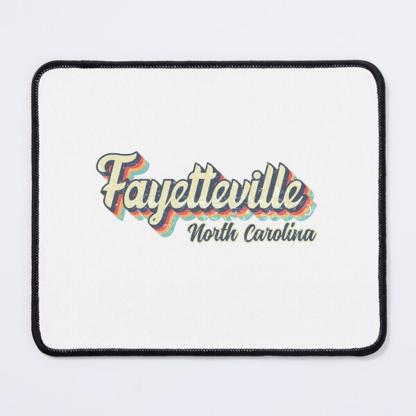 Item preview, Fayetteville city North Carolina Retro Vintage 70s rainbow designed and sold by Teelogic.