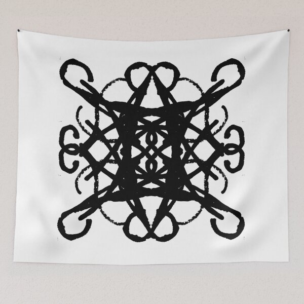 Item preview, Black Pattern - 4 designed and sold by MeteorsAndStars.