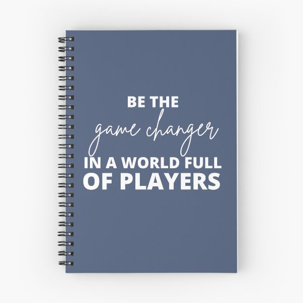 Item preview, Be The Game Changer Quotes On Leadership designed and sold by Kokumber Creations.