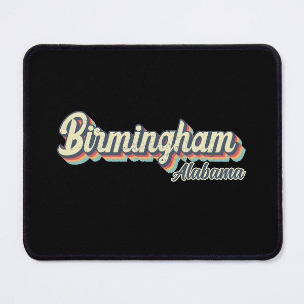 Item preview, Birmingham city Alabama Retro Vintage 70s rainbow designed and sold by Teelogic.