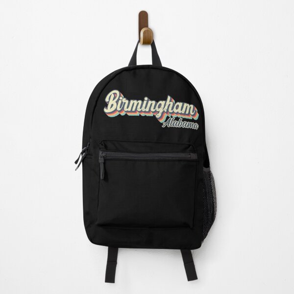 Item preview, Birmingham city Alabama Retro Vintage 70s rainbow designed and sold by Teelogic.
