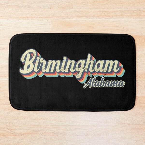 Item preview, Birmingham city Alabama Retro Vintage 70s rainbow designed and sold by Teelogic.