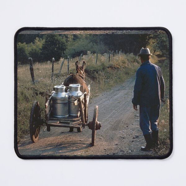 Item preview, Souvenir d'un Temps Ancien " le retour du Buron avec le lait " Merci à l'Homme de son autorisation Immortel ainsi il est ...1977 C (T) Okaio Créations & Olavia-Olao designed and sold by o.okaïo.