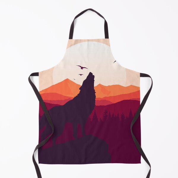 Item preview, holwing wolf designed and sold by wolvoo.