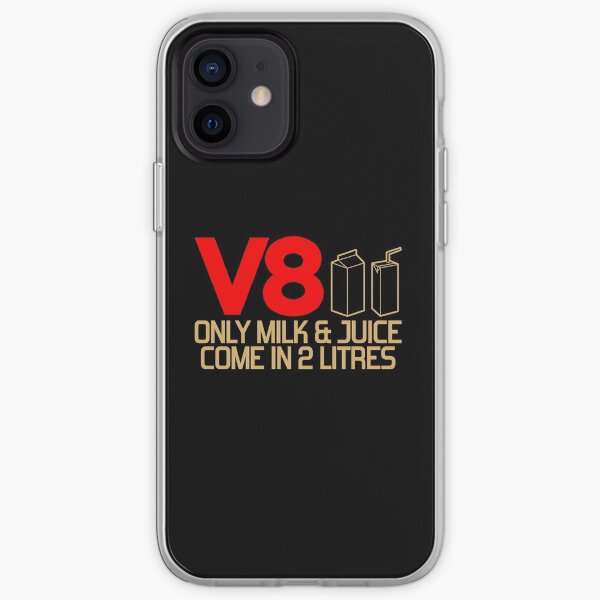 V8 - Seulement le lait et le jus entrent dans 2 litres (3) Coque souple iPhone