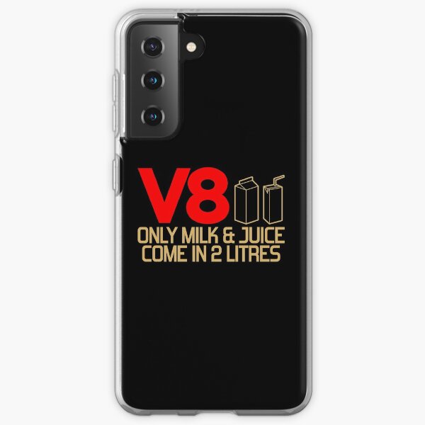 V8 - Seulement le lait et le jus entrent dans 2 litres (3) Coque souple Samsung Galaxy