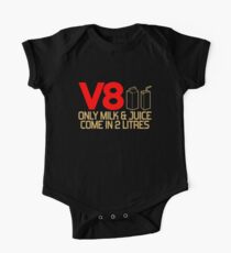 V8 - Only milk & juice come in 2 litres (3) One Piece - Short Sleeve