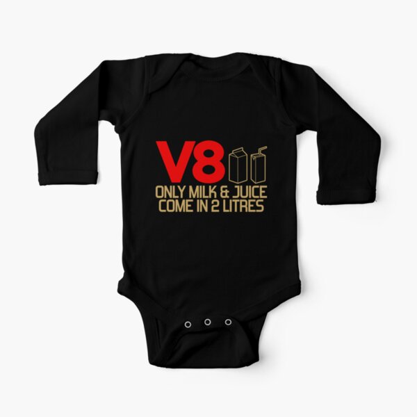 V8 - Seulement le lait et le jus entrent dans 2 litres (3) Body manches longues