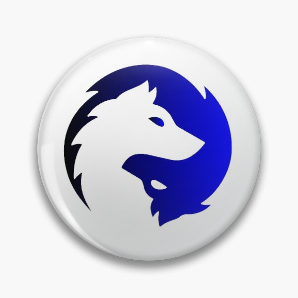 Item preview, wolf logo designed and sold by wolvoo.