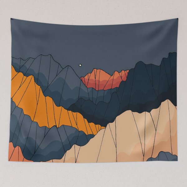 Item preview, A dark blue sky designed and sold by Swadeillustrations.