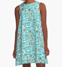 PALMEN WUNDERLAND A-Linien Kleid