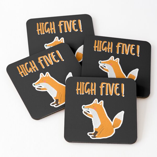 Item preview, High Five From A Little Baby Fox designed and sold by Legit Hooligan.