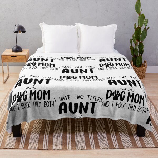 Item preview, I have two titles Aunt and Dog Mom and I rock them designed and sold by JoelMurraiy.