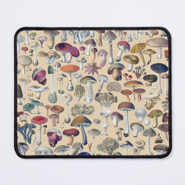 Item preview, Vintage mushrooms pattern designed and sold by martstudio.