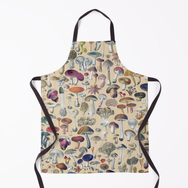 Item preview, Vintage mushrooms pattern designed and sold by martstudio.