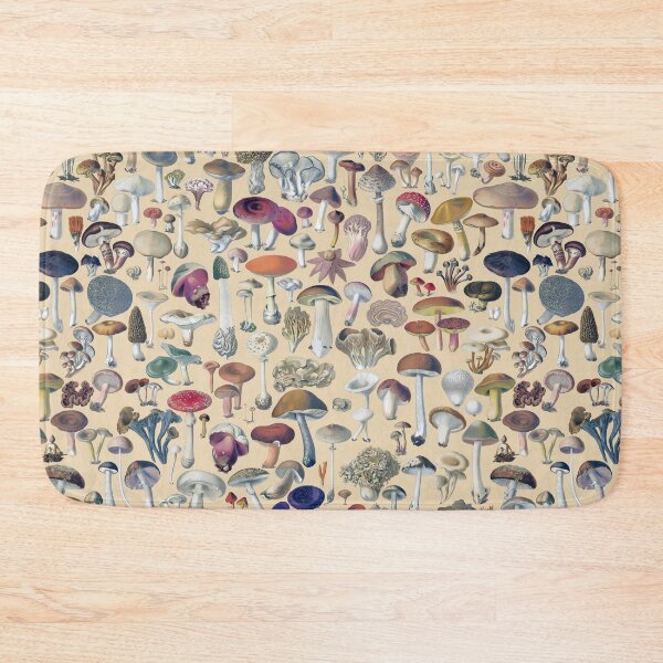 Item preview, Vintage mushrooms pattern designed and sold by martstudio.