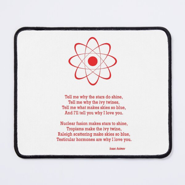 Item preview, Scientific Romance (Isaac Asimov) designed and sold by ThatsNovelGifts.