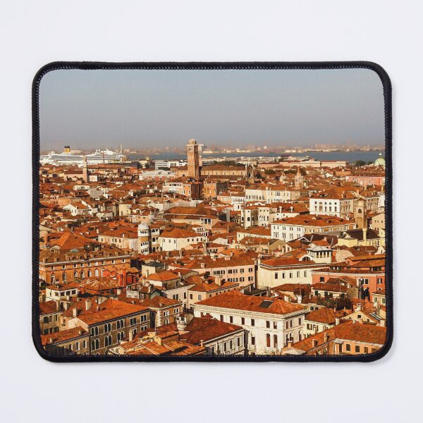 Item preview, Impressions of Venice - Red Roofs and Cruise Ships designed and sold by Georgia Mizuleva.