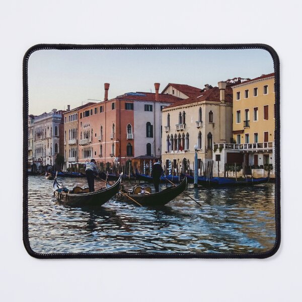 Item preview, Impressions of Venice - Glossy Water Gondolas on the Grand Canal designed and sold by Georgia Mizuleva.