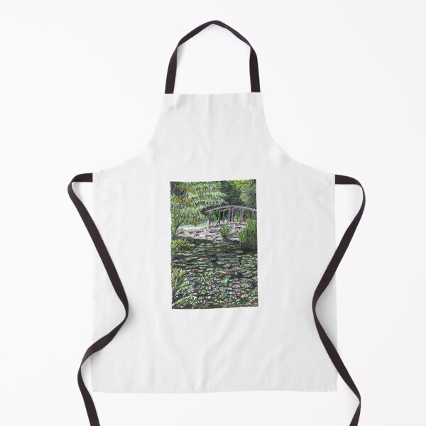 Item preview, Furzey Gardens, UK - Lake bridge designed and sold by Jim Griffiths.