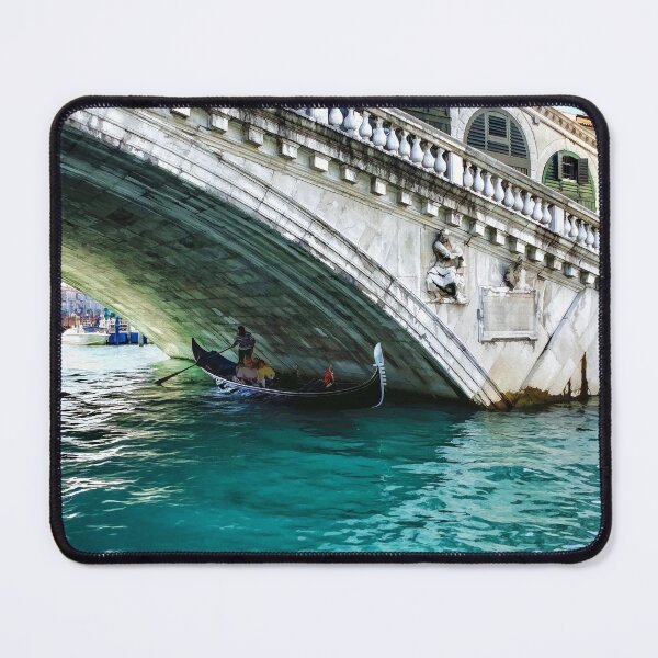 Item preview, Classic Venice - A Gondola Under Rialto Bridge designed and sold by Georgia Mizuleva.