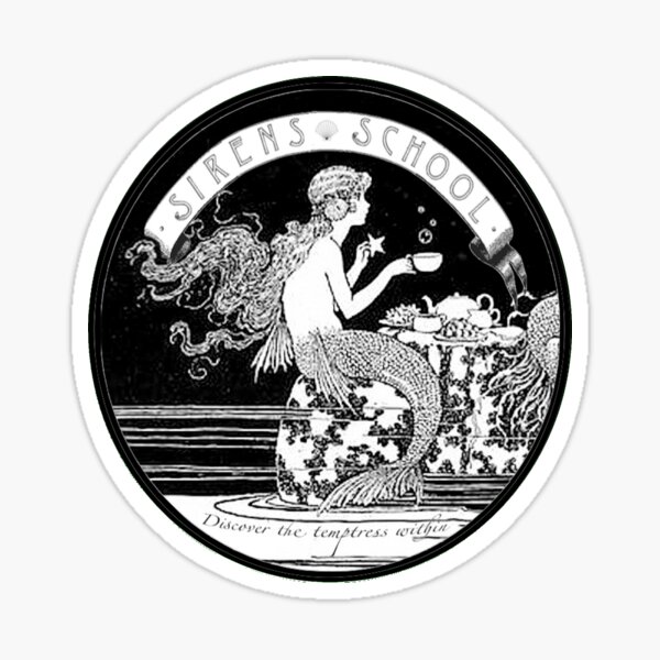 Siren School Sticker