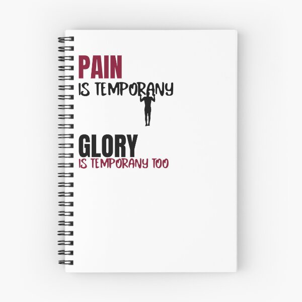 Item preview, Pain is temporany, glory too... designed and sold by CaliProducts.